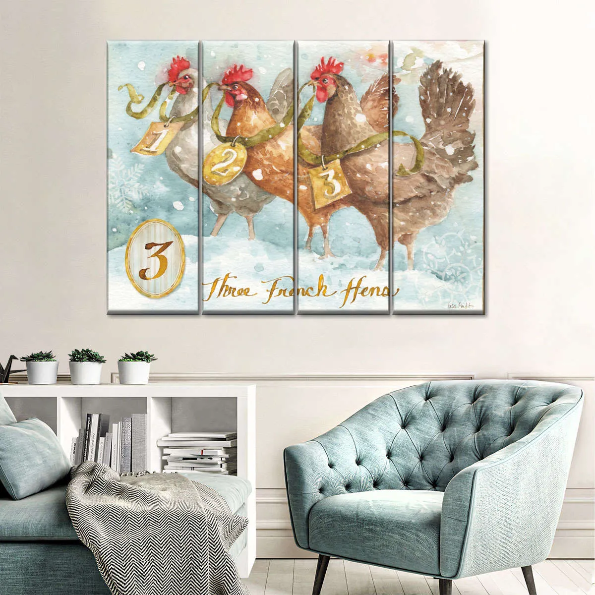 12 Days Of Christmas III Wall Art