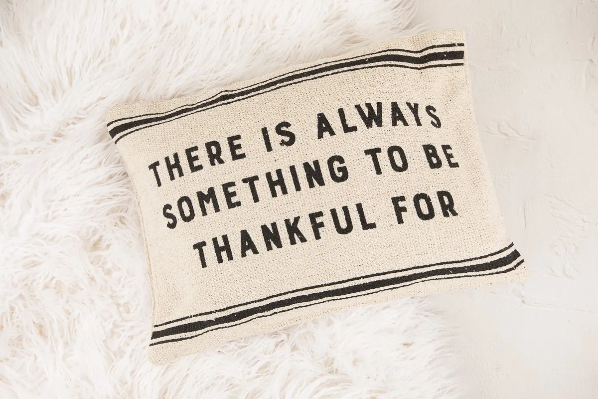 20"x14" Thankful Pillowcase