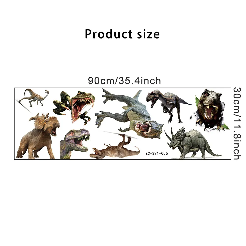 3D Dinosaur Wall Stickers Kids room Decor