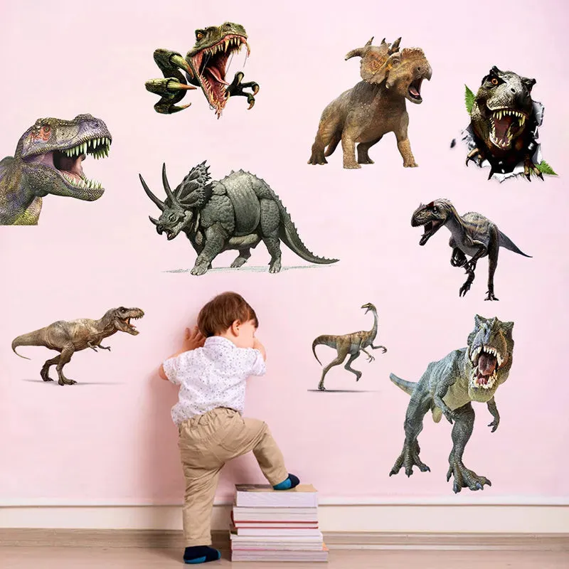 3D Dinosaur Wall Stickers Kids room Decor