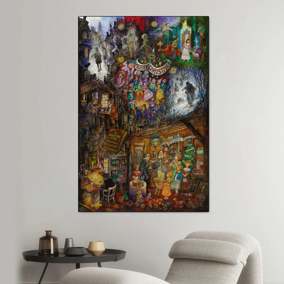 A Christmas Carol Wall Art