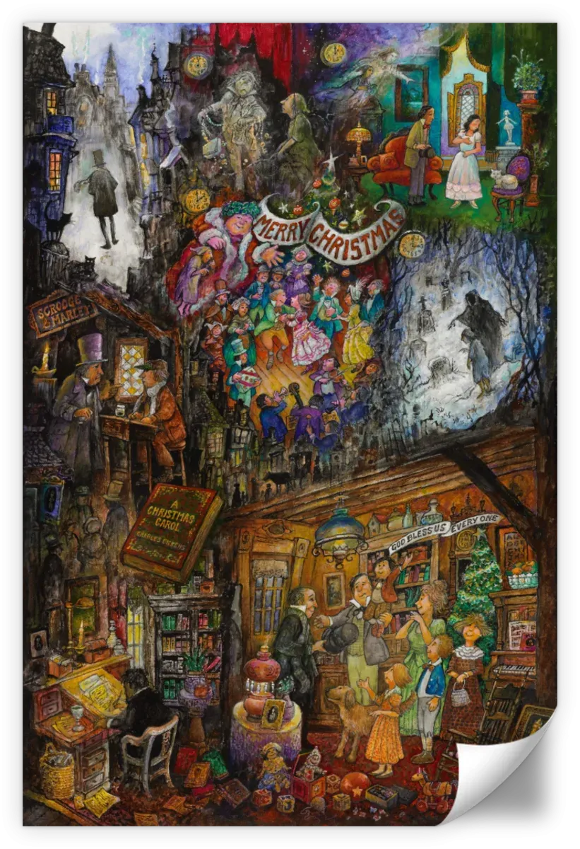 A Christmas Carol Wall Art