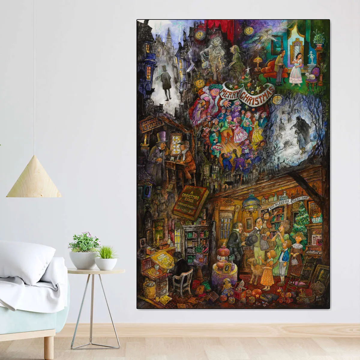 A Christmas Carol Wall Art