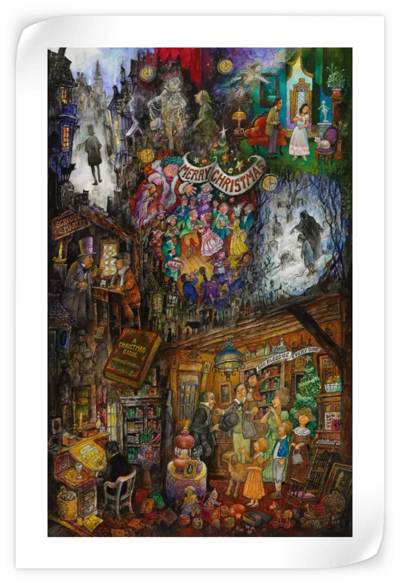 A Christmas Carol Wall Art