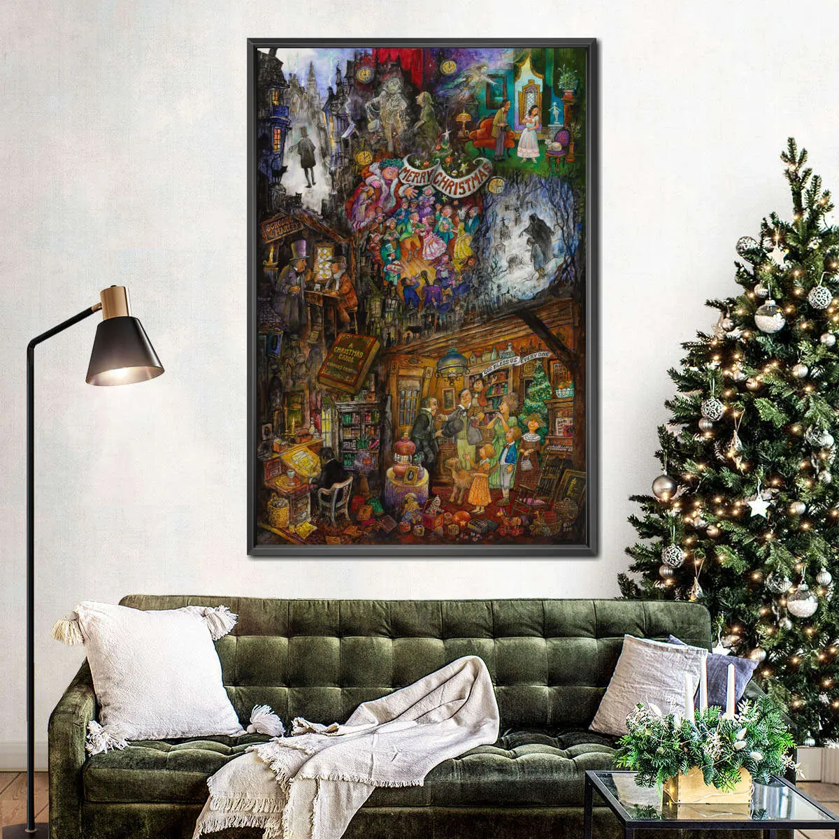 A Christmas Carol Wall Art