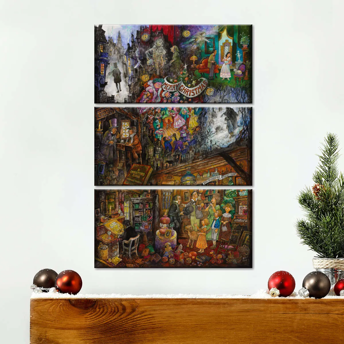 A Christmas Carol Wall Art