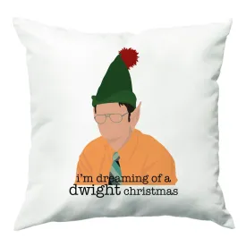 A Dwight Christmas Cushion