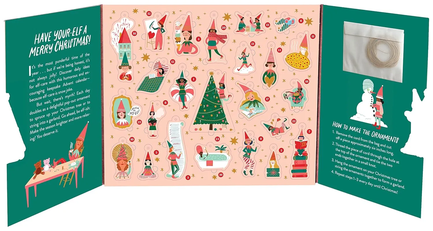 Advent Calendar - 'Tis the Season for Elf-Care