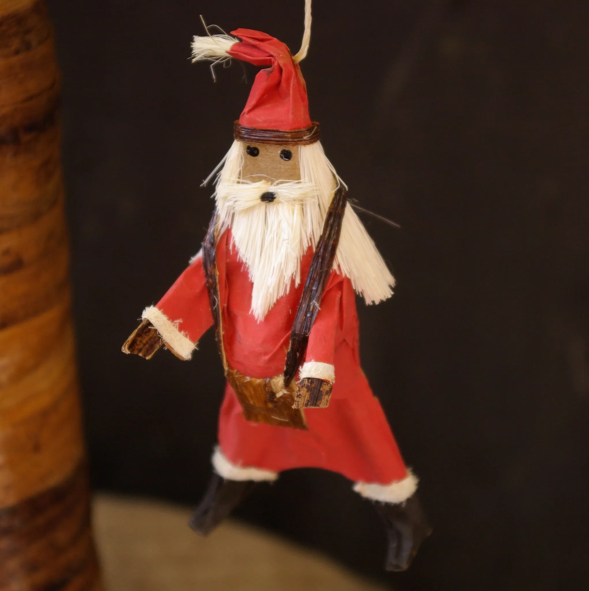 African Santa Claus Ornament