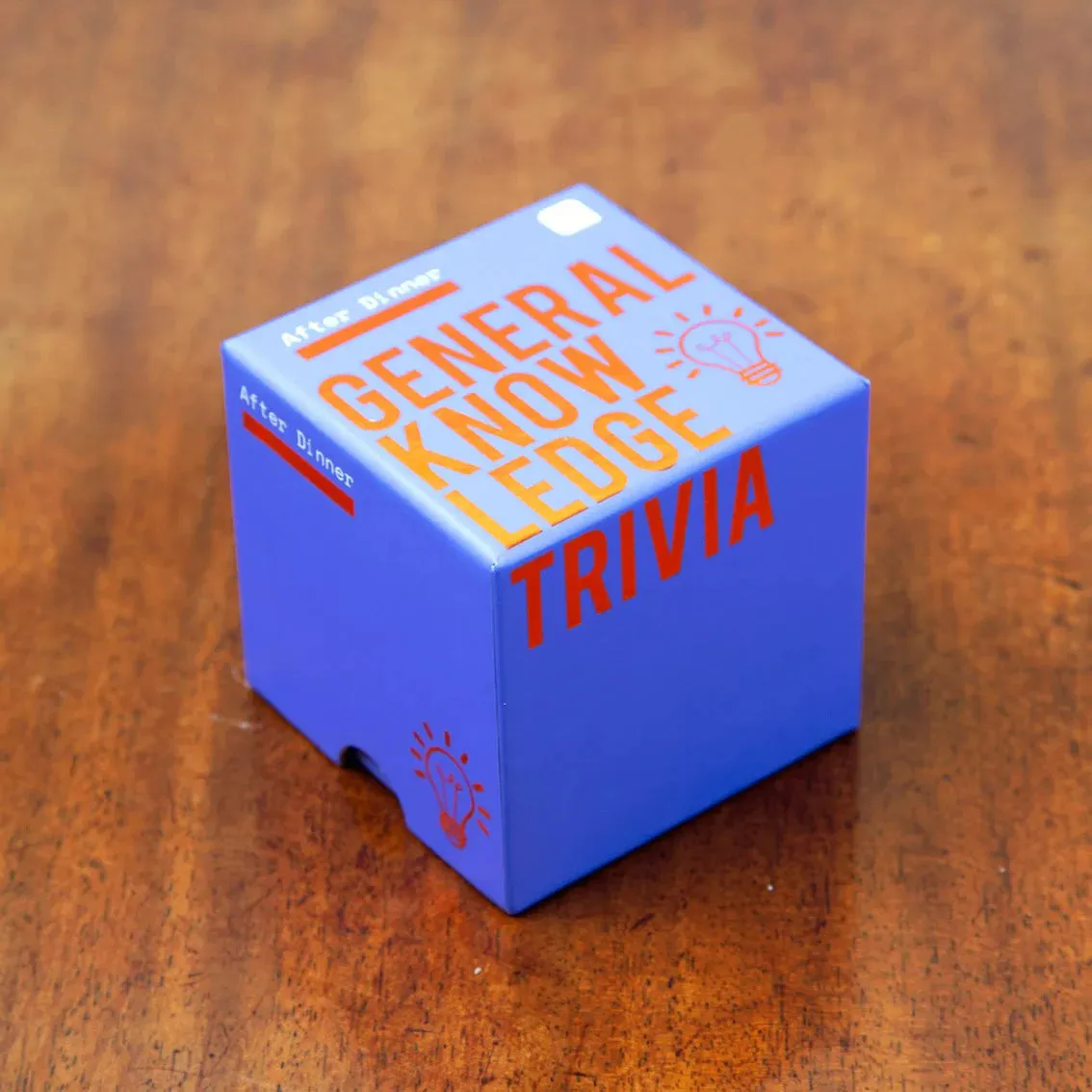 After Dinner General Knowledge Trivia Card Game