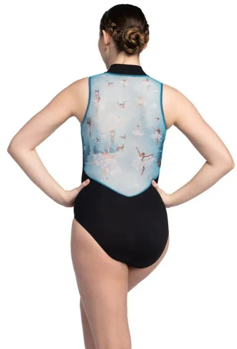 AINSLIEWEAR AW1062NU ZIP FRONT LEOTARD