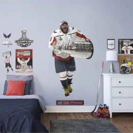 Alex Ovechkin: 2018 Stanley Cup - Officially Licensed NHL Removable Wall Decal