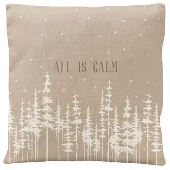 All is Calm Square Pillow