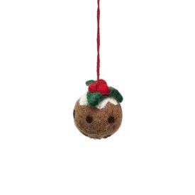 Amica Fair Trade Felt Christmas Pudding Decoration