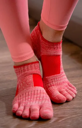 Arch Support Grip Toe Socks With *Power Pads*