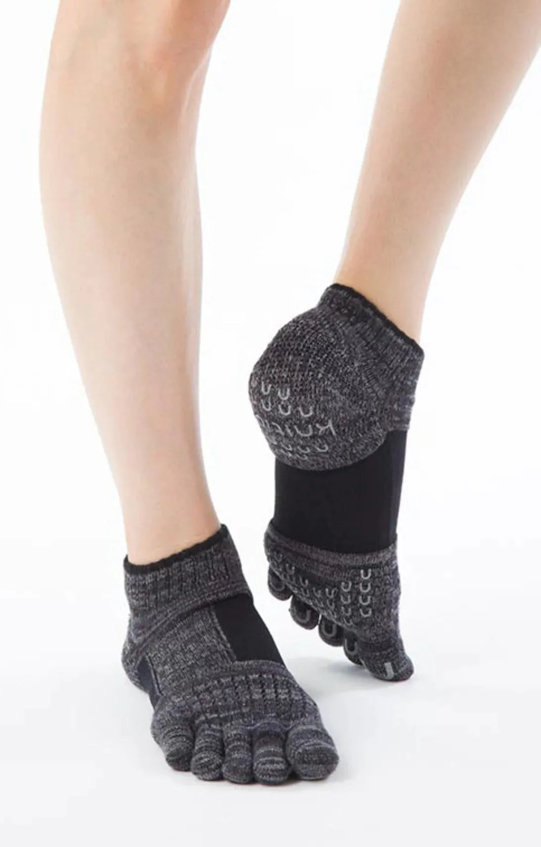 Arch Support Grip Toe Socks With *Power Pads*