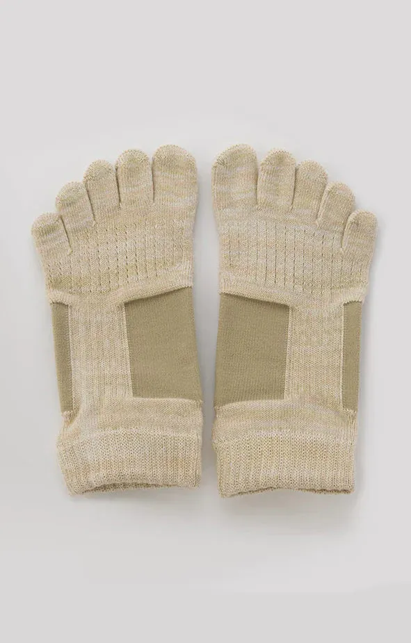 Arch Support Grip Toe Socks With *Power Pads*