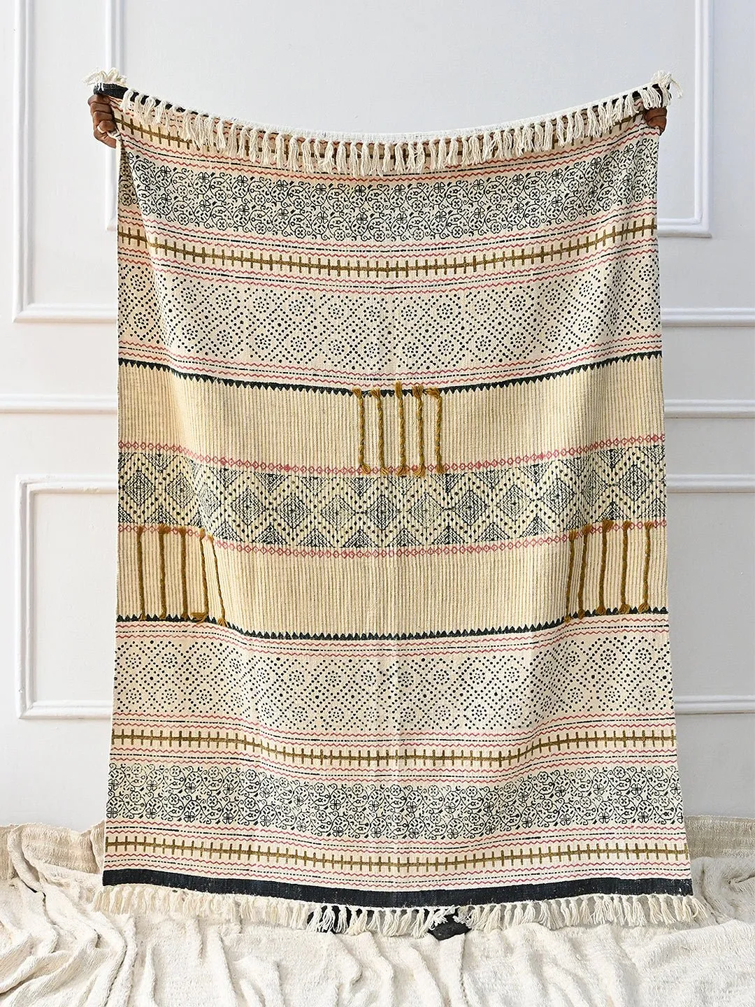 ARINA - BLOCK PRINTED THROW