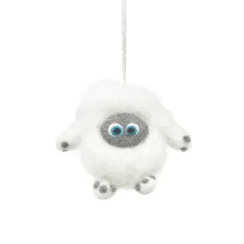 Baby Yeti Hanging Decoration by Felt So Good