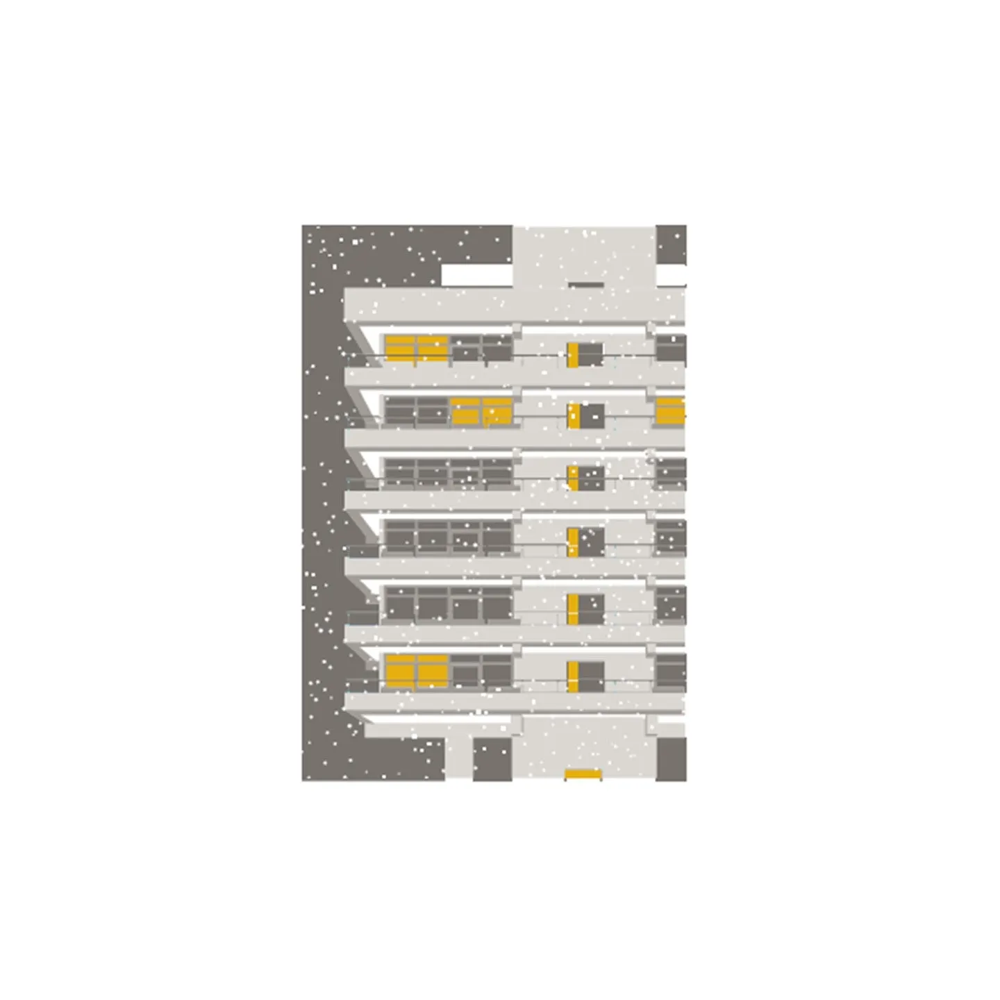 Barbican Modernist Winter Boxed Card Set