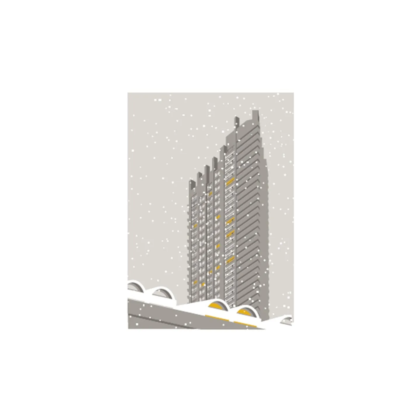 Barbican Modernist Winter Boxed Card Set