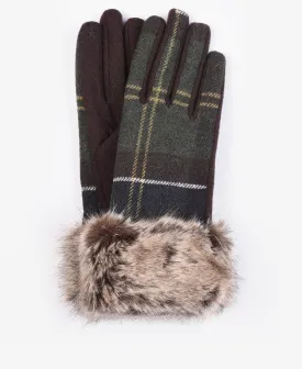 Barbour Ridley Tartan Gloves