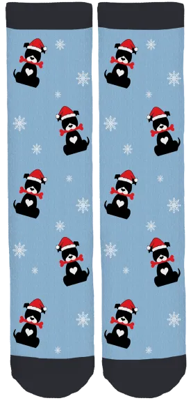 Barks of Love Holiday Crew Socks