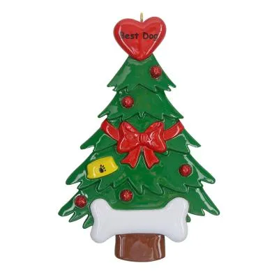 Best Dog & Best Cat - Polyresin Christmas Ornaments