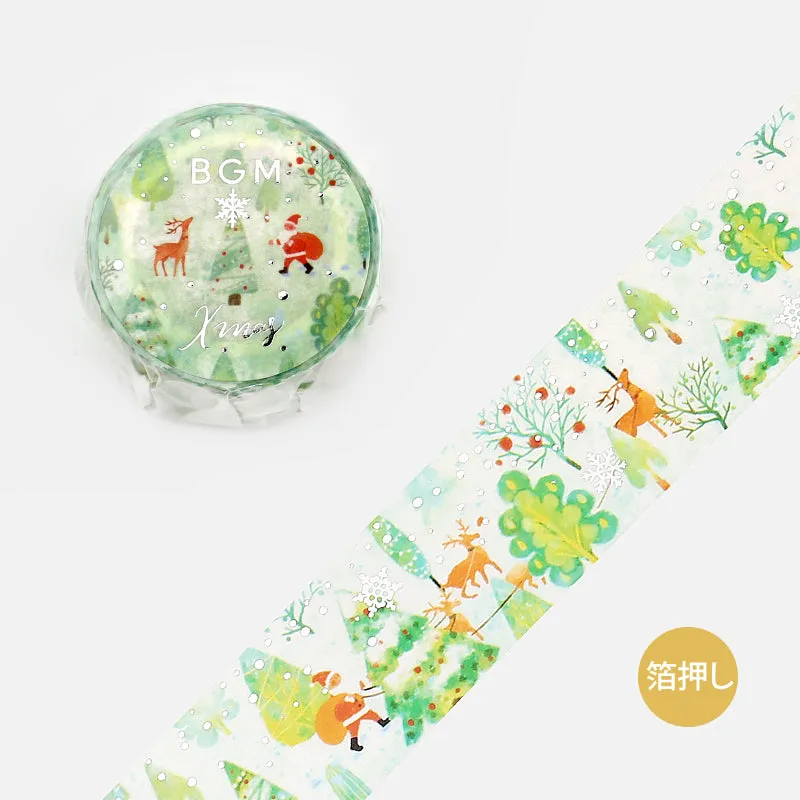 BGM Christmas Limited 2023 Masking Tape - Forest