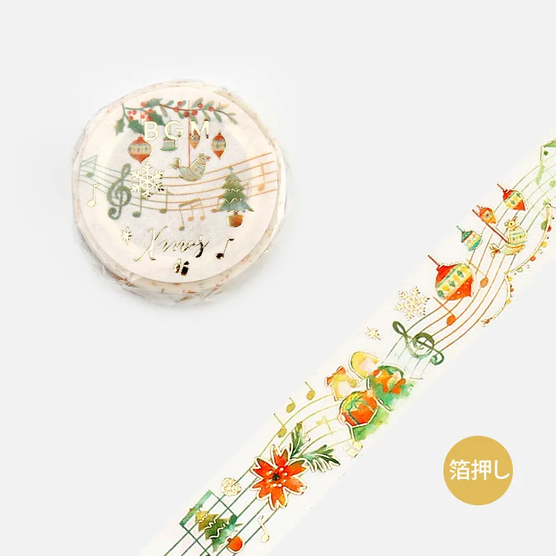 BGM Christmas Limited 2023 Masking Tape - Song