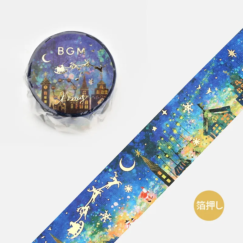 BGM Christmas Limited 2023 Masking Tape - Starry Night