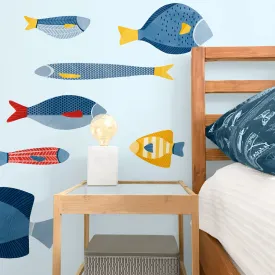 Big Fish Wall Decal Set