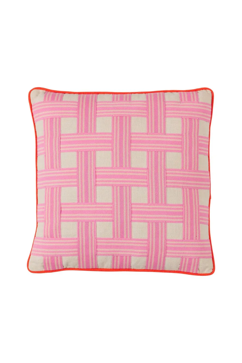 BIGGS COTTON CUSHION - Dahlia