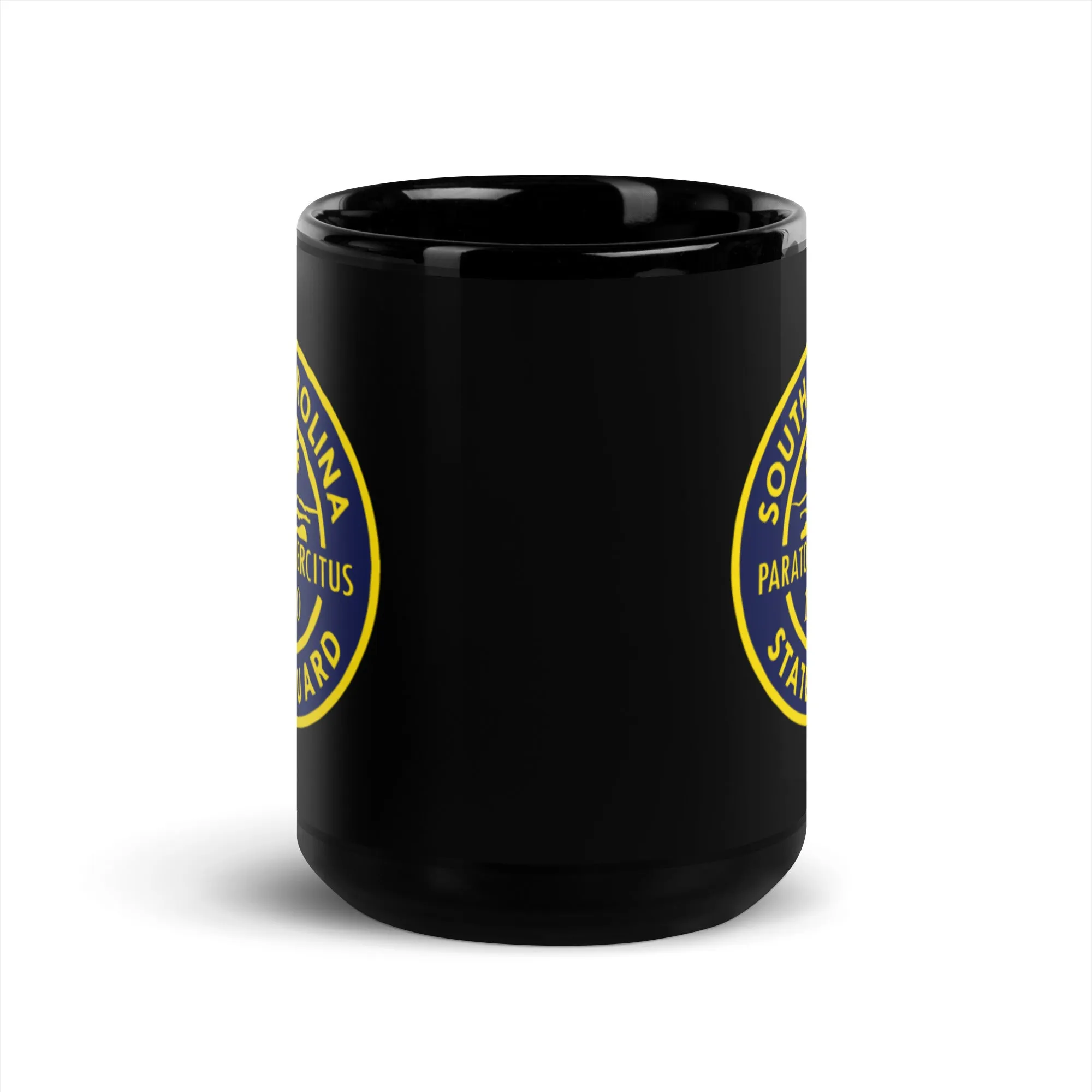 Black South Carolina State Guard Glossy Mug