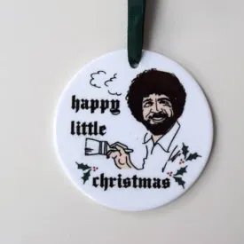 Bob Ross Ornament