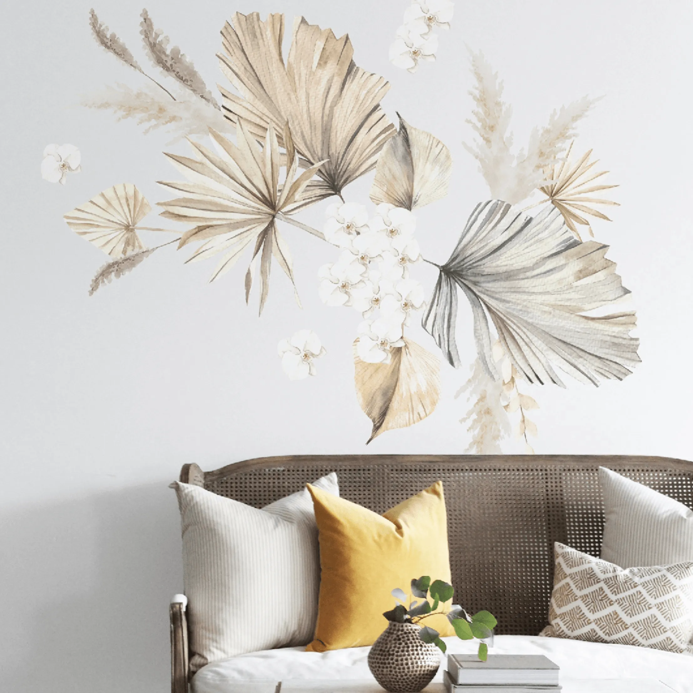 Bohemian Palms Wall Decal Set