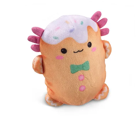 Bubble Stuffed Squishy Friends - A Very Axolotl Christmas