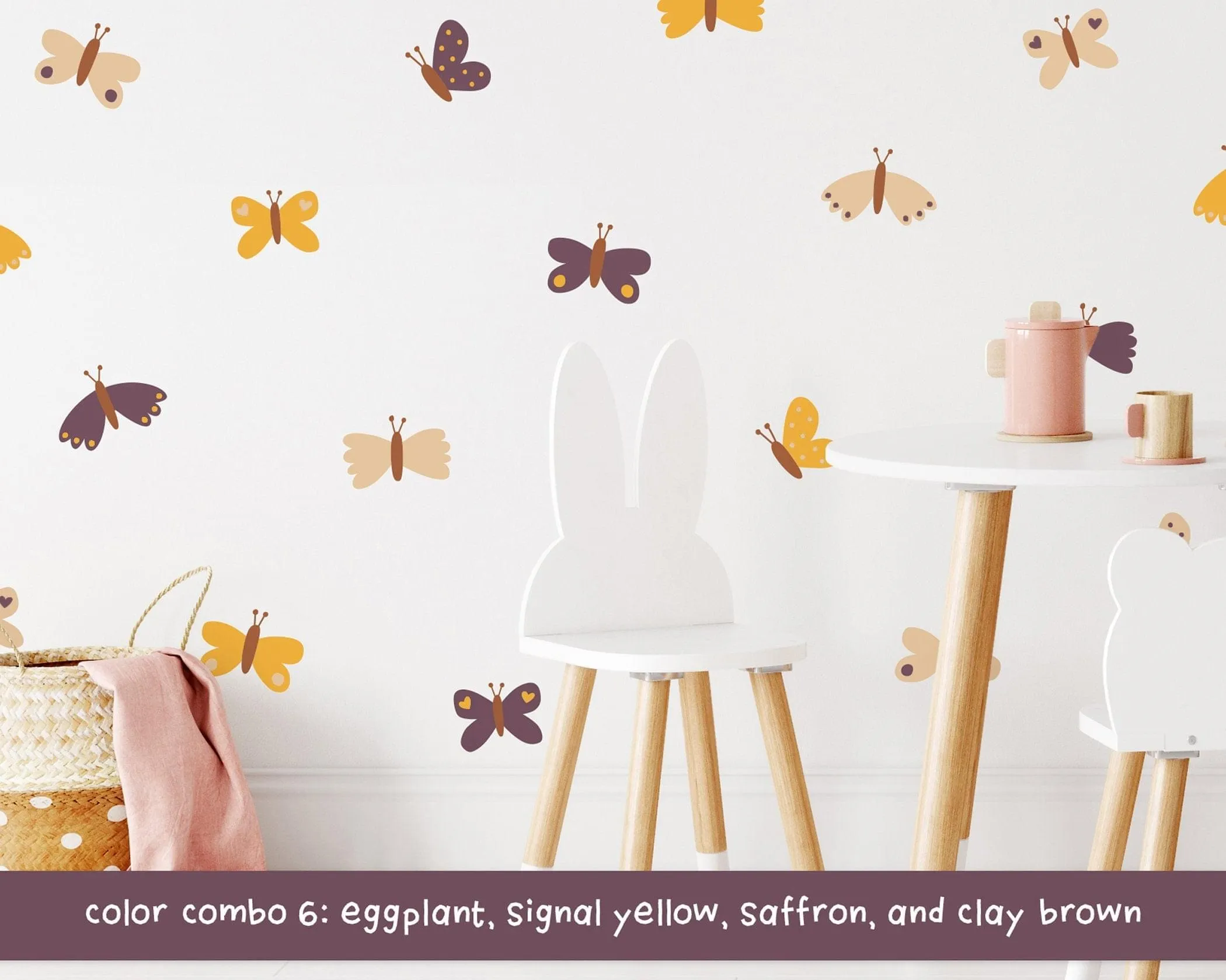 Butterfly Bliss Wall Decal Set