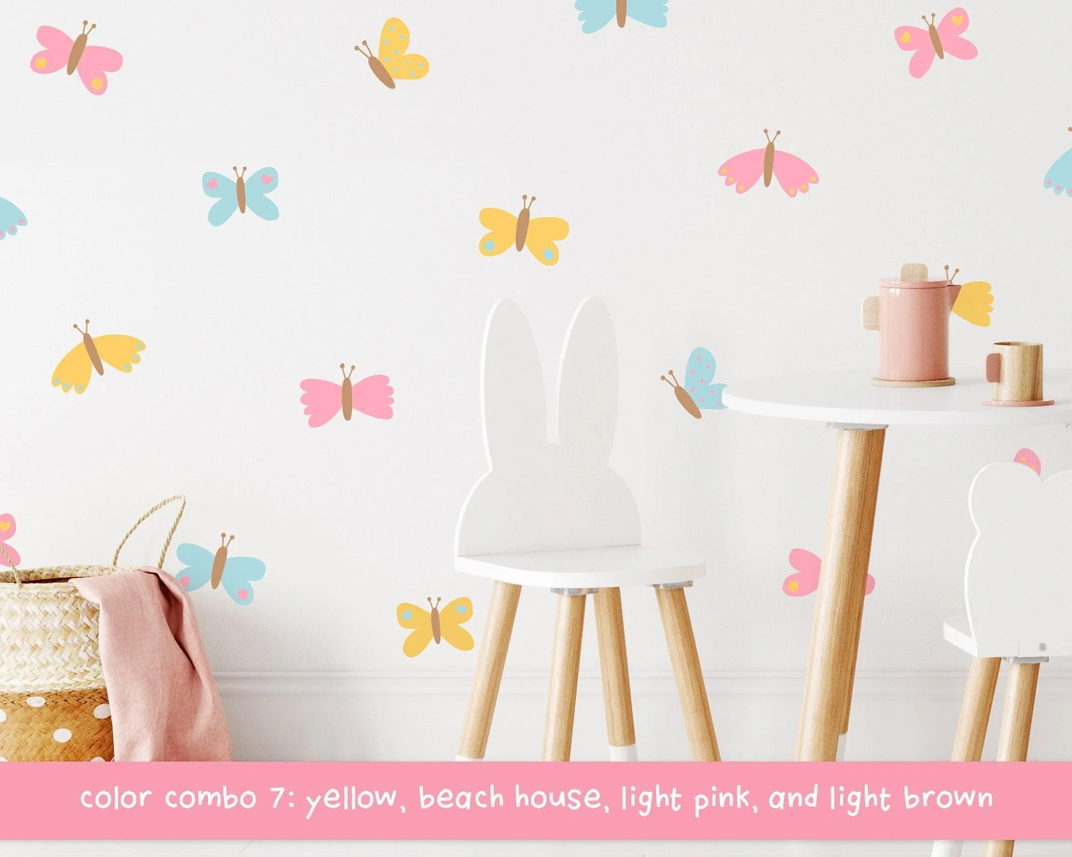 Butterfly Bliss Wall Decal Set