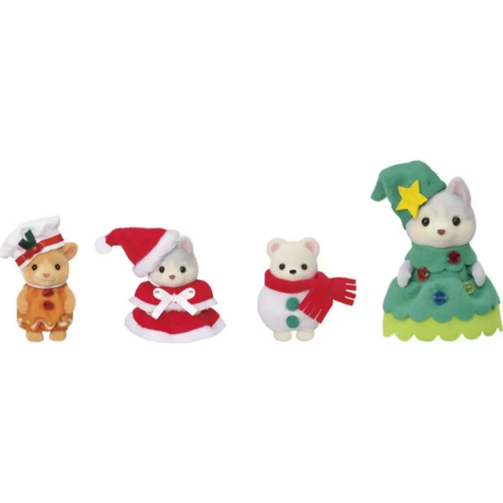 Calico Critters Happy Christmas Friends