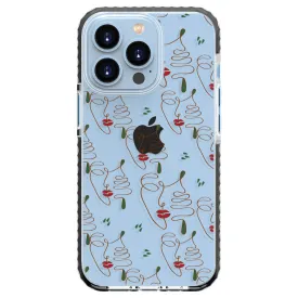 Christmas Abstract Faces Phone Case