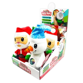 Christmas Belly Popz Plush Toy - 6 Pieces Per Display 24200