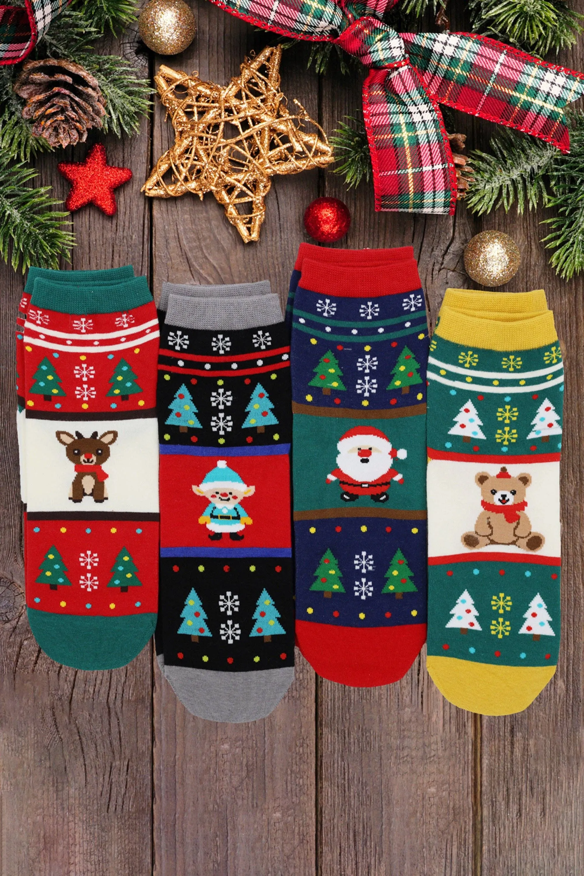 Christmas Character Socks