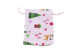 Christmas Drawstring Gift Bag