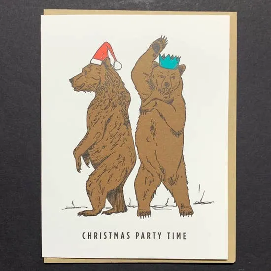 Christmas Grizzly Bears: Christmas Party