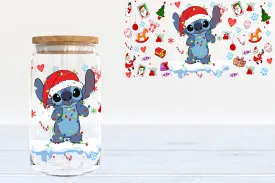 Christmas Guy UV DTF 16oz Cup Wrap #248 - IN STOCK