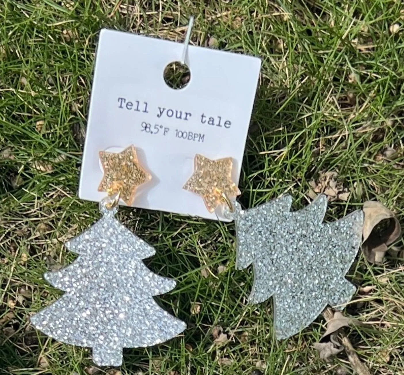 Christmas Tree Earrings