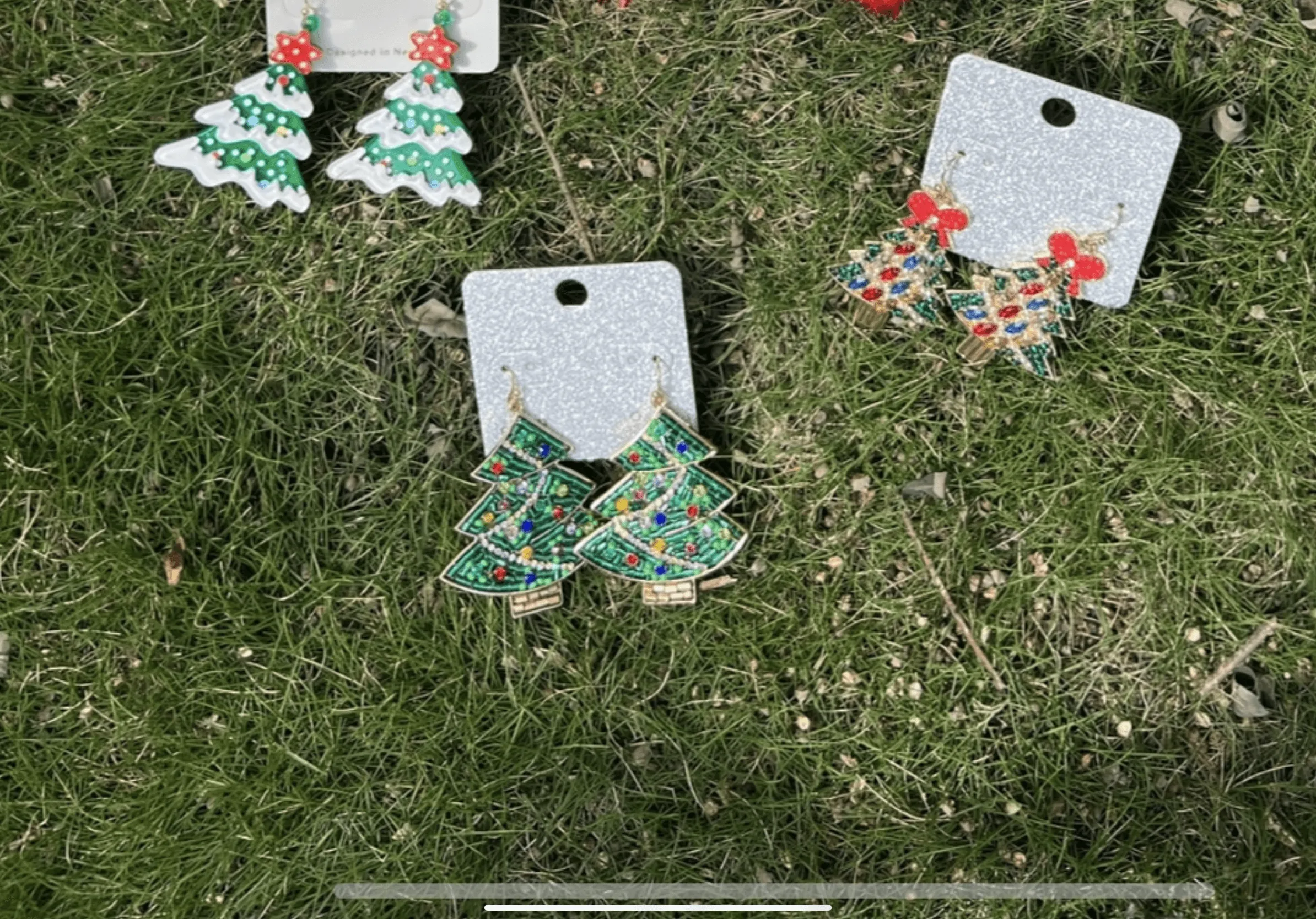 Christmas Tree Earrings