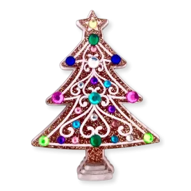 Christmas tree gingerbread - Brooch