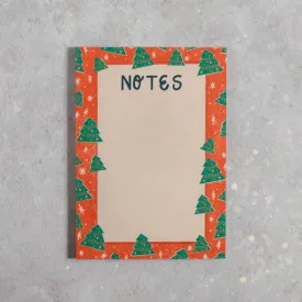 Christmas Trees A6 Note Pad